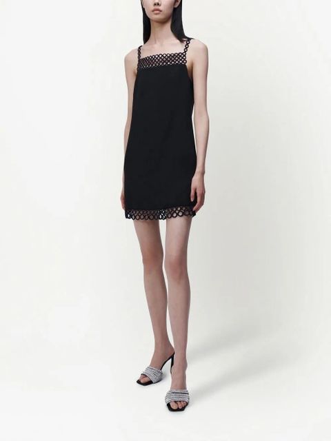 Simkhai Marlie square neck mini dress - Black