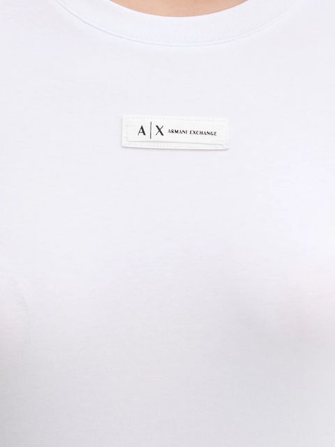 Armani Exchange t-shirt damski kolor biały XW001362 AF16294 - zdjęcie produktu nr 2