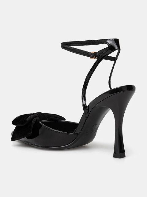 Answear.LAB szpilki skórzane kolor czarny