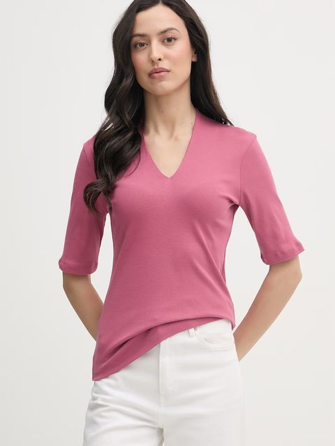 United Colors of Benetton t-shirt damski bawełniany - zdjęcie produktu nr 2