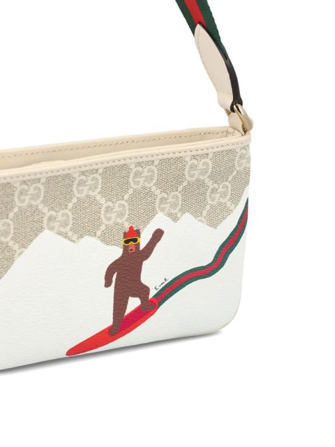 Gucci GG-patterned shoulder bag - Neutrals