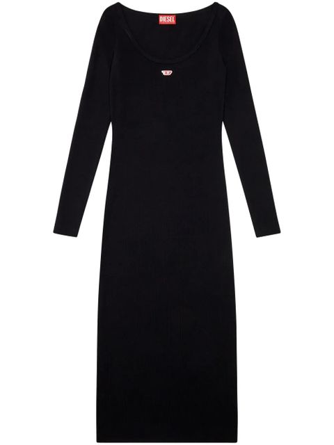 Diesel D-Ballet-D ribbed maxi dress - Black - zdjęcie produktu nr 1