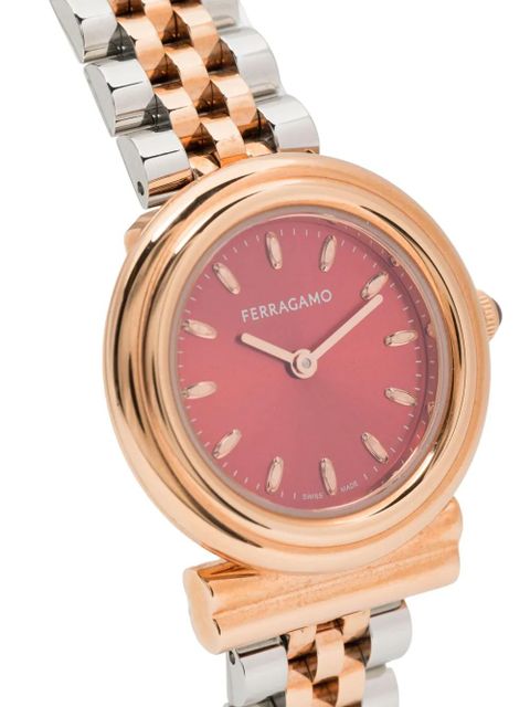 Ferragamo Gancini twisted watch - Red - zdjęcie produktu nr 2