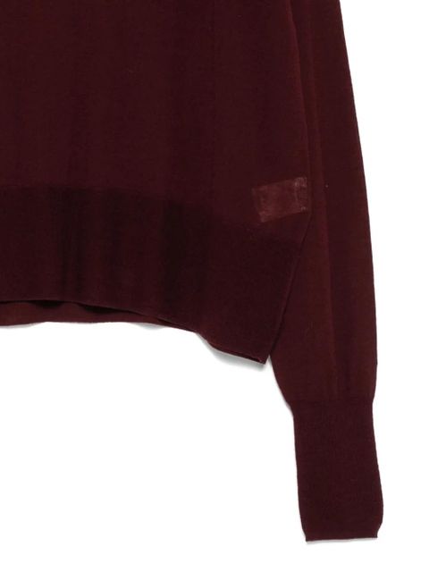 Alysi wool sweater - Red