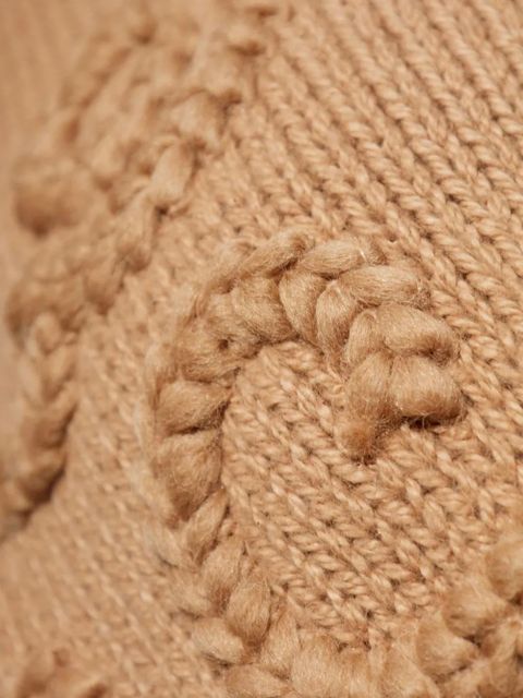 Moncler logo-embroidered cotton sweatshirt - Brown - zdjęcie produktu nr 2