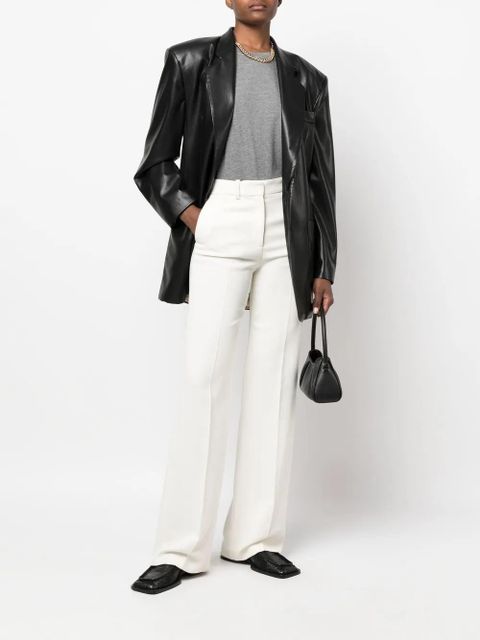 LouLou de Saison Basiluzzo cotton T-shirt - Grey - zdjęcie produktu nr 2