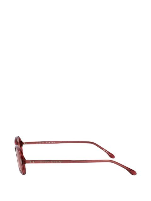 Isabel Marant Eyewear rectangle sunglasses - Red