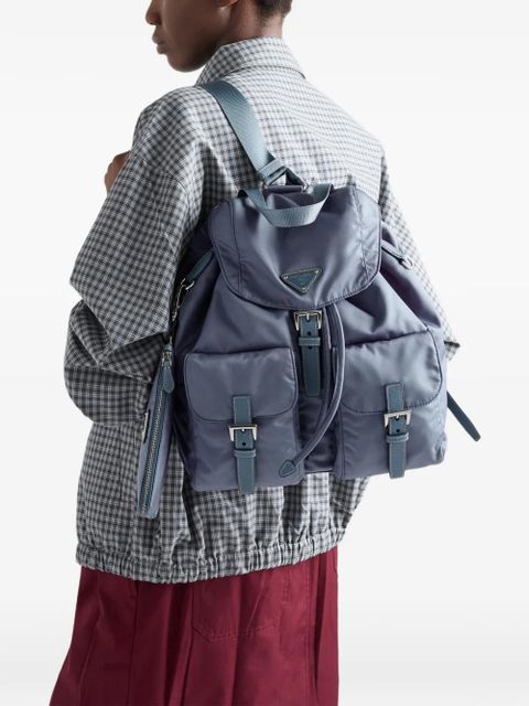 Prada medium Re-Nylon backpack - Blue