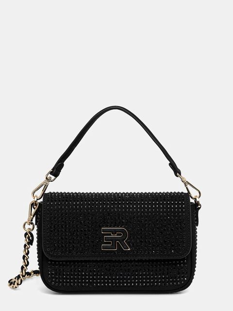 ERMANNO Firenze torebka kolor czarny 12402003 - zdjęcie produktu nr 1