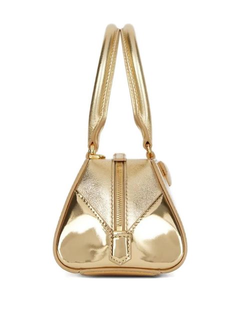 Givenchy mini Antigona East-West metallic tote bag - Gold - zdjęcie produktu nr 2
