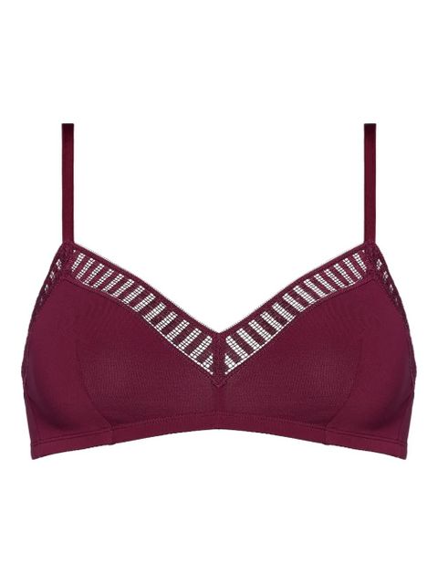 ERES Madeleine Graph lace triangle bra - Purple - zdjęcie produktu nr 1