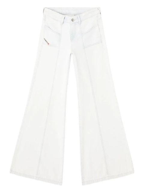 Diesel D-akii 09m08 flared jeans - White - zdjęcie produktu nr 1