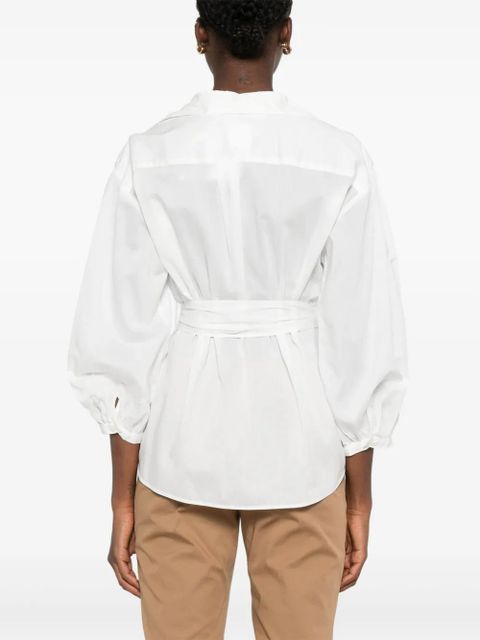Weekend Max Mara cotton-blouse blouse - White