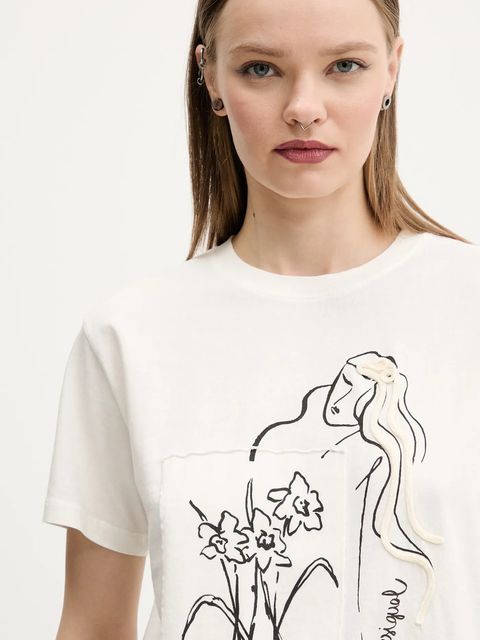 Desigual t-shirt bawełniany PARAGUAY