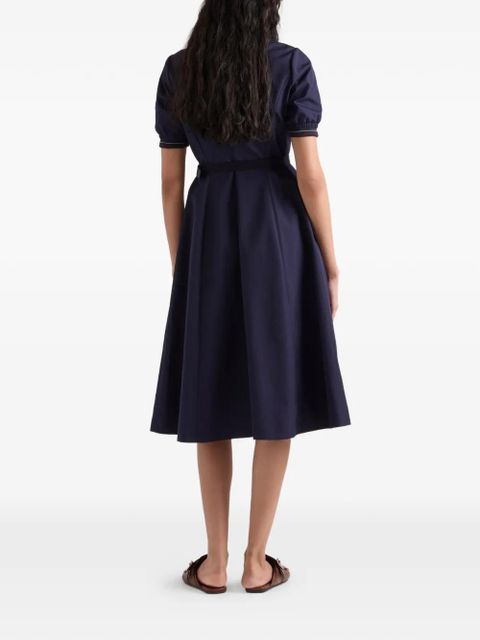 Prada poplin dress - Blue