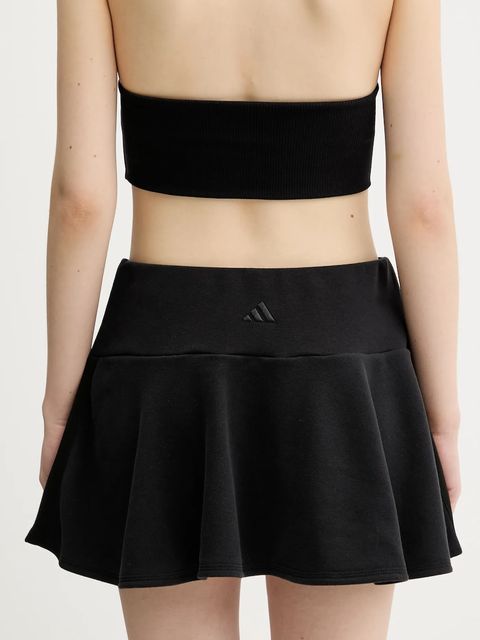 adidas spódnica Coquette kolor czarny mini rozkloszowana JM1919