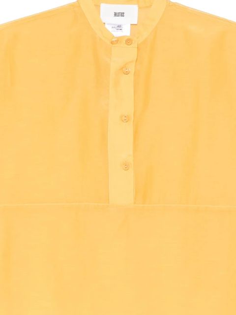 SOLOTRE buttoned blouse - Yellow