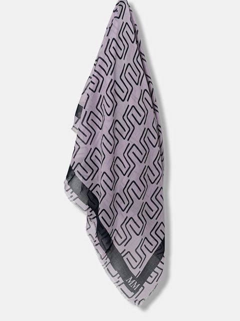 MM by Max Mara chusta z domieszką wełny NEVADA