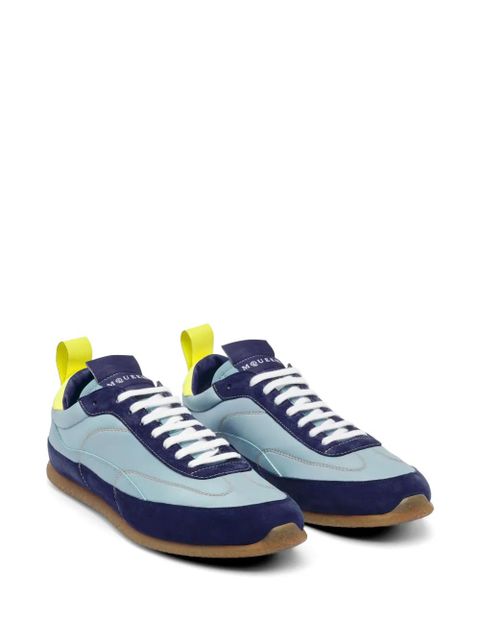 Alexander McQueen EC1 panelled lace-up sneakers - Blue - zdjęcie produktu nr 2