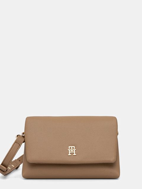 Tommy Hilfiger torebka kolor beżowy AW0AW17698 - zdjęcie produktu nr 1