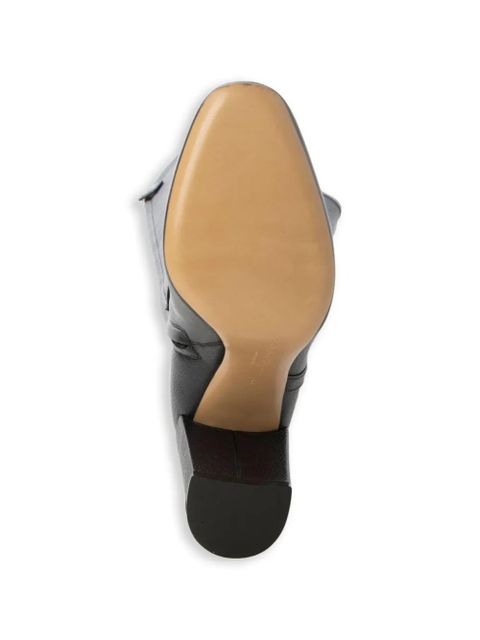 Ferragamo chain-strap boots - Black