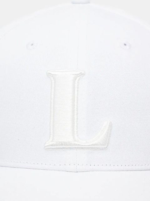 Lacoste czapka z daszkiem kolor biały z aplikacją RK0342