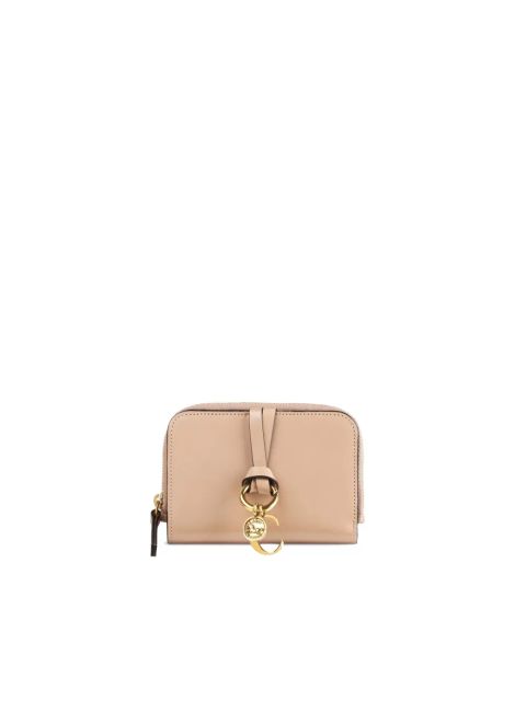 Chloé leather zip-around purse - Neutrals - zdjęcie produktu nr 2