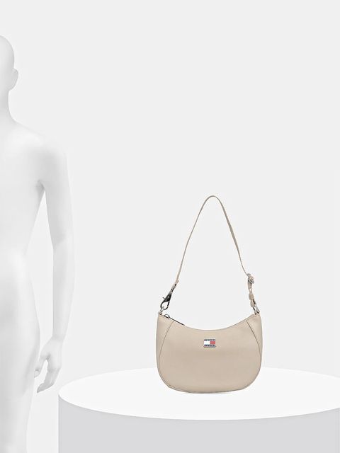 Tommy Jeans torebka kolor beżowy AW0AW18064
