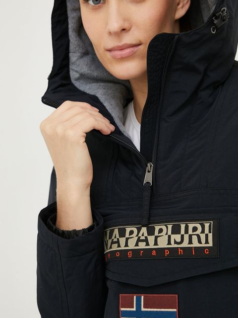 Napapijri kurtka damska kolor czarny zimowa