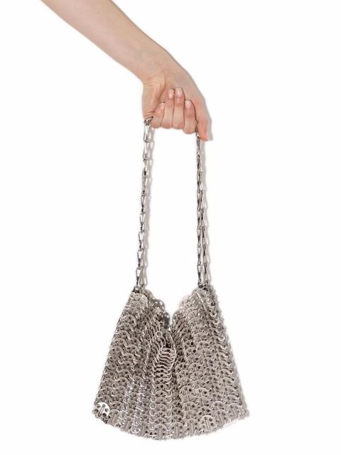 Rabanne Iconic 1969 disc shoulder bag - Silver