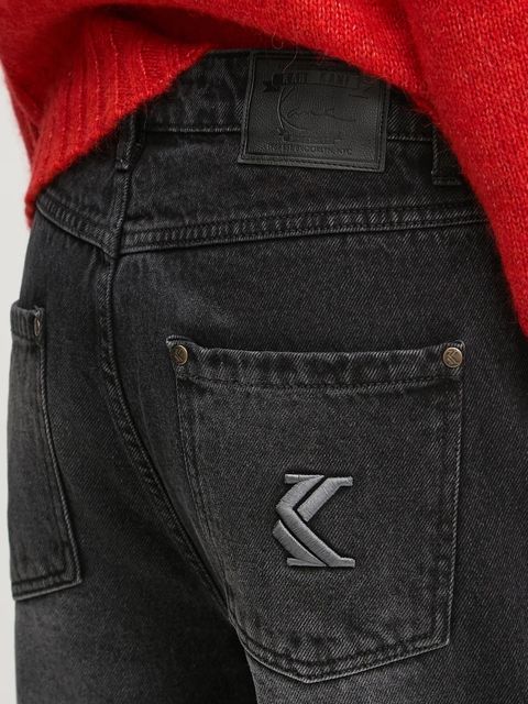 Karl Kani jeansy damskie high waist 61000015