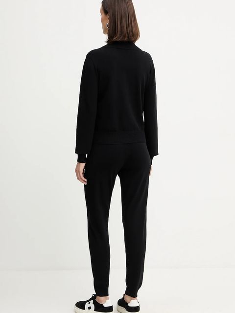 Liu Jo dres damski kolor czarny TF5249.MS63L