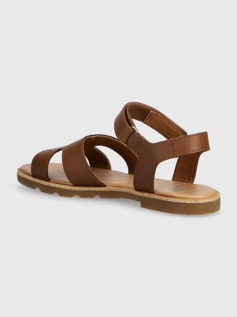 Sorel sandały skórzane ELLA III ANKLE STRAP - zdjęcie produktu nr 2