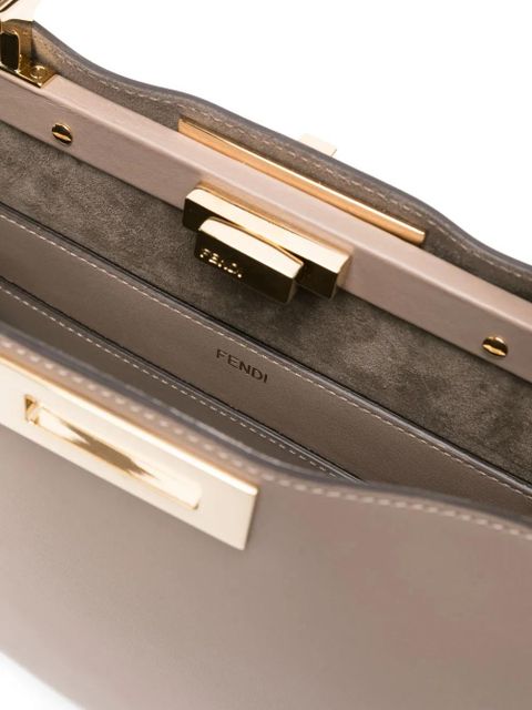 FENDI medium Peekaboo shoulder bag - Neutrals