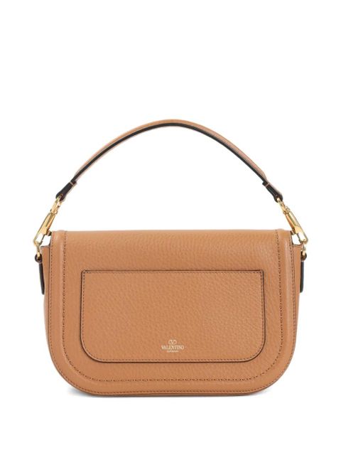 Valentino Garavani Alltime leathers shoulder bag - Brown