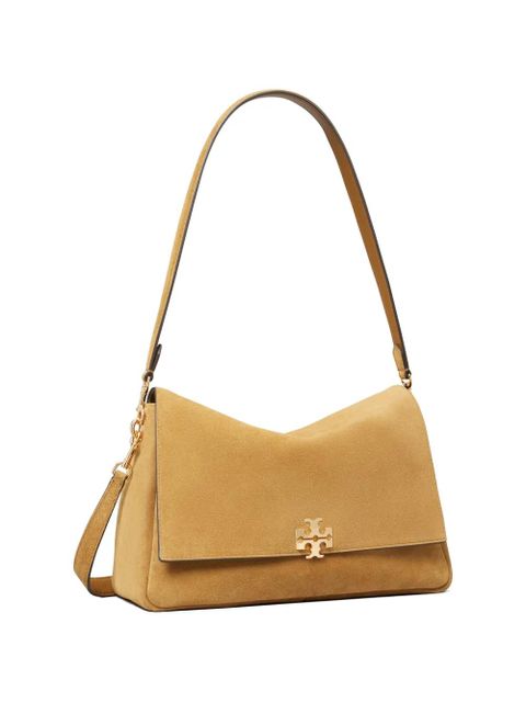 Tory Burch small Charlie suede shoulder bag - Neutrals