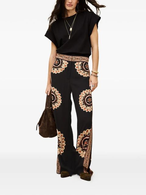Ba&Sh Wall printed trousers - Black - zdjęcie produktu nr 2