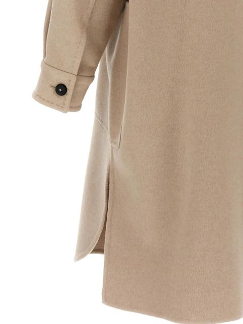 Max Mara cashmere chemise coat - Neutrals