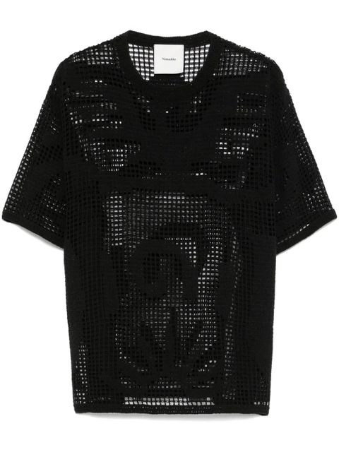 Nanushka Crino T-shirt - Black - zdjęcie produktu nr 1