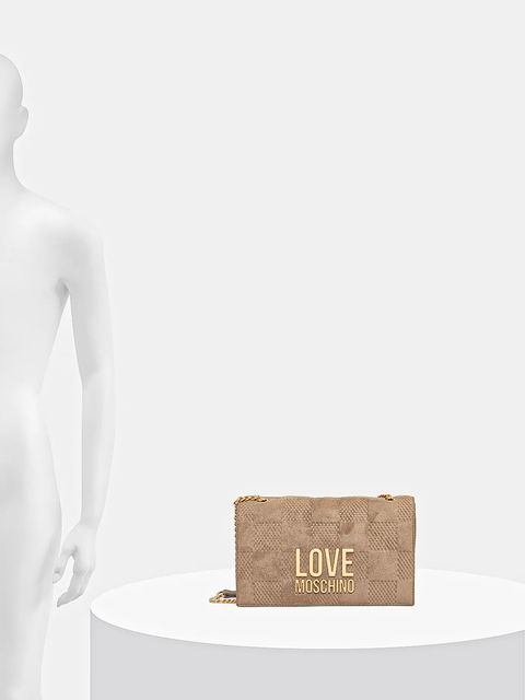 Love Moschino torebka kolor zielony JC4122PP0NKB110A