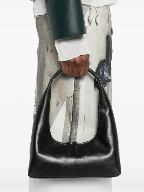 Marge Sherwood zip-up shoulder bag - Black