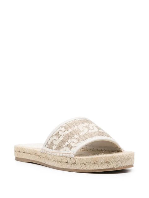 Tod's embroidered sandals - Neutrals - zdjęcie produktu nr 2