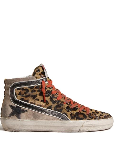 Golden Goose Slide high-top sneakers - Brown - zdjęcie produktu nr 1