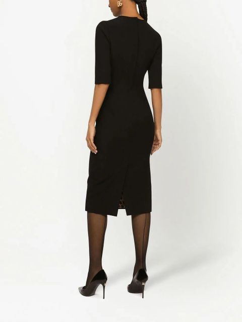 Dolce & Gabbana wool midi dress - Black