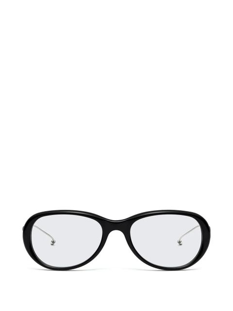Maison Margiela x X Gentle Monster Anna 01 round-frame glasses - Black - zdjęcie produktu nr 1