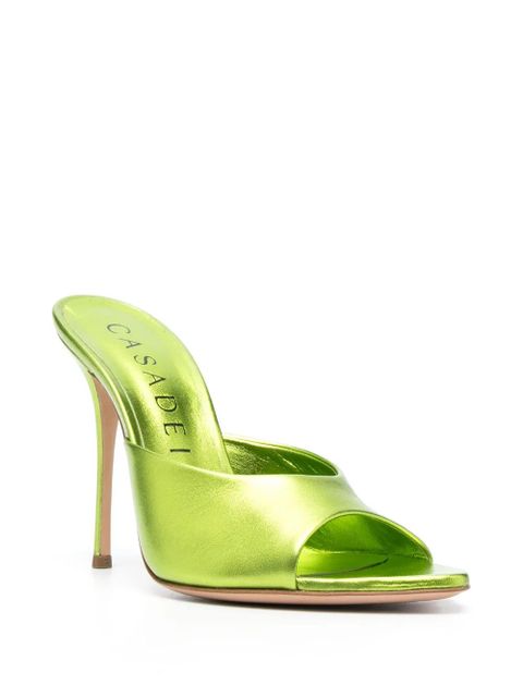 Casadei 115mm Julia Ilary Flash sandals - Green