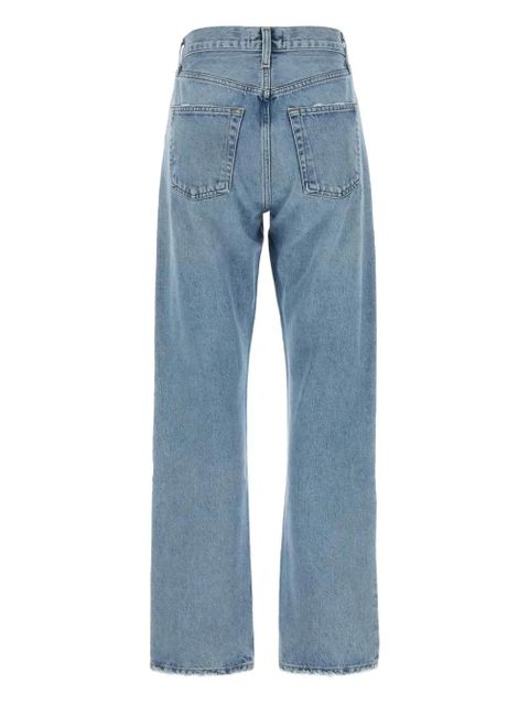 AGOLDE cotton Mom jeans - Blue - zdjęcie produktu nr 2