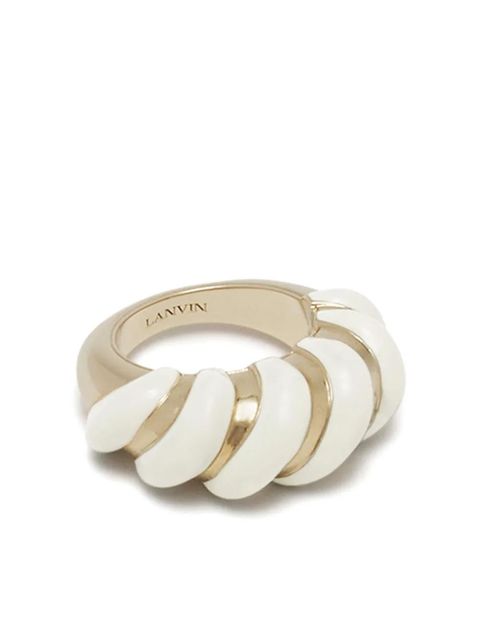 Lanvin 3D-detail ring - Gold