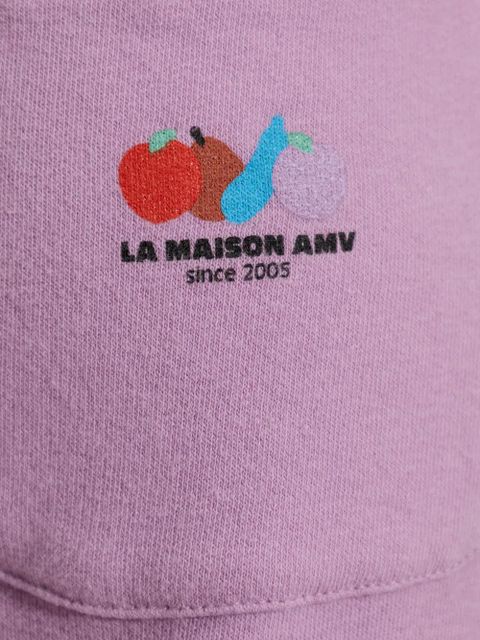 American Vintage Atubay drawstring track pants - Purple