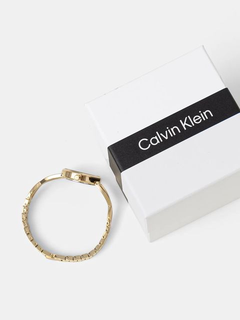Calvin Klein zegarek damski kolor złoty 25100059